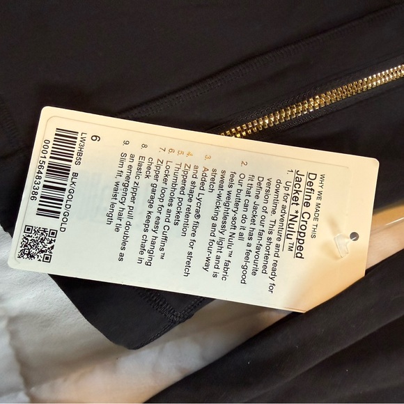 lululemon athletica Black Zip-Up Hoodie - Picture 2 of 2